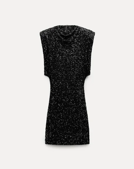 BEBEAU | SEQUIN BODYCON DRESS