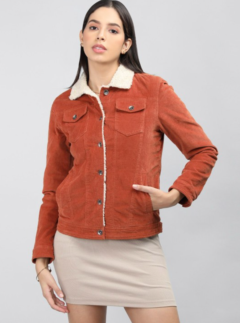 Sasha - Denim Women's Winterjacket