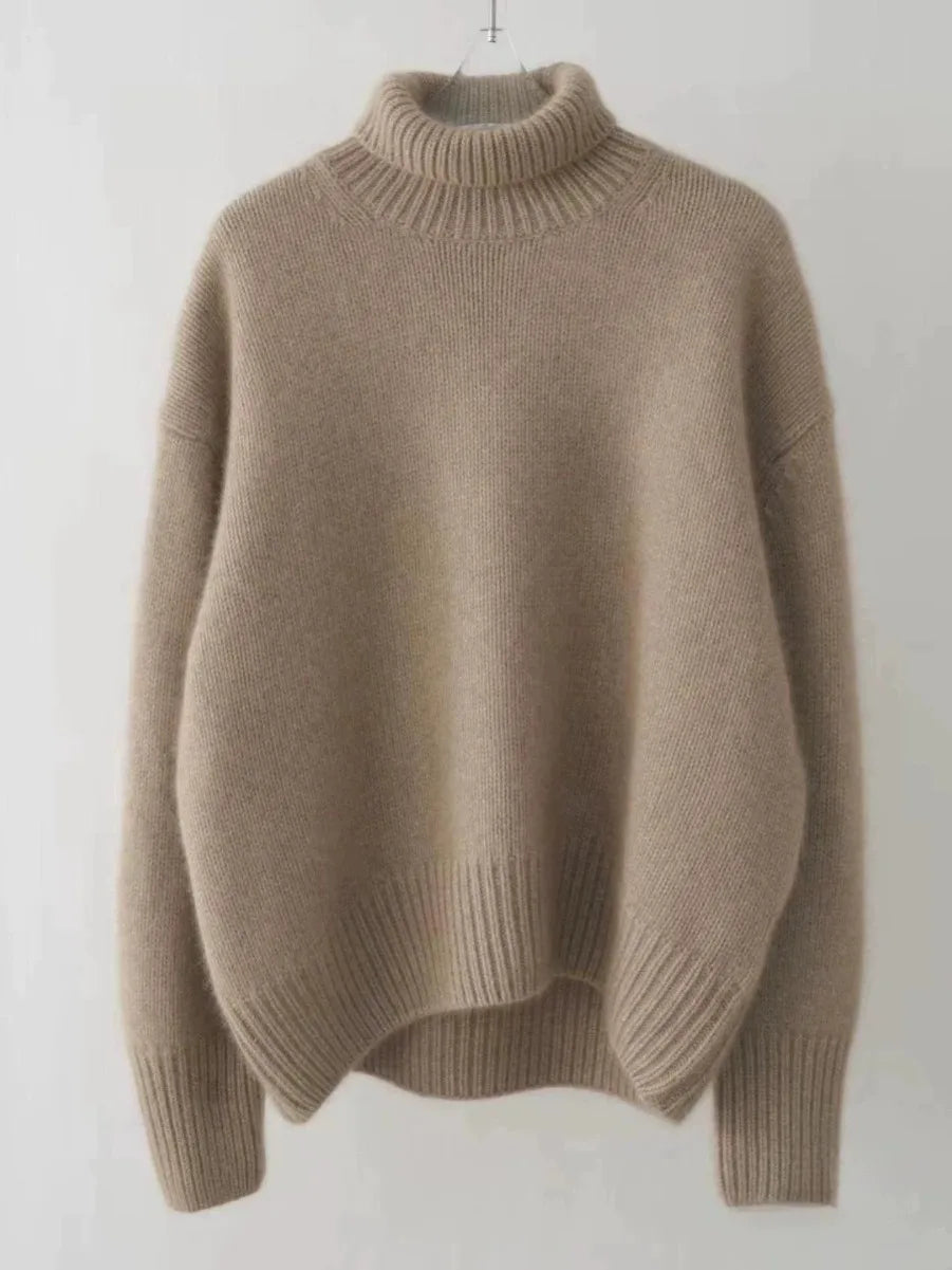 100% pure cashmere turtleneck