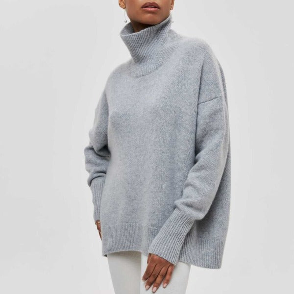 Agata - Knitted Turtleneck Jumper