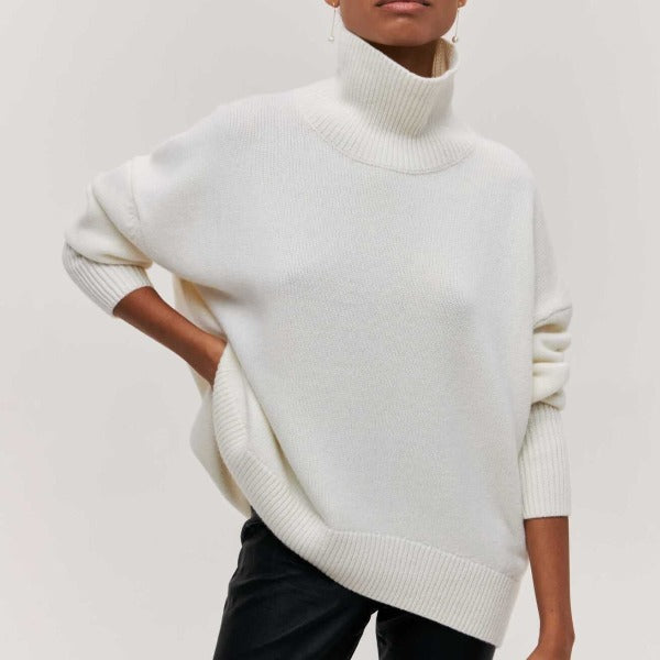 Agata - Knitted Turtleneck Jumper