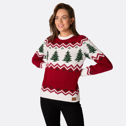 BEBEAU | RETRO CHRISTMAS TREE SWEATER