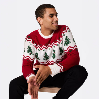 BEBEAU | RETRO CHRISTMAS TREE SWEATER