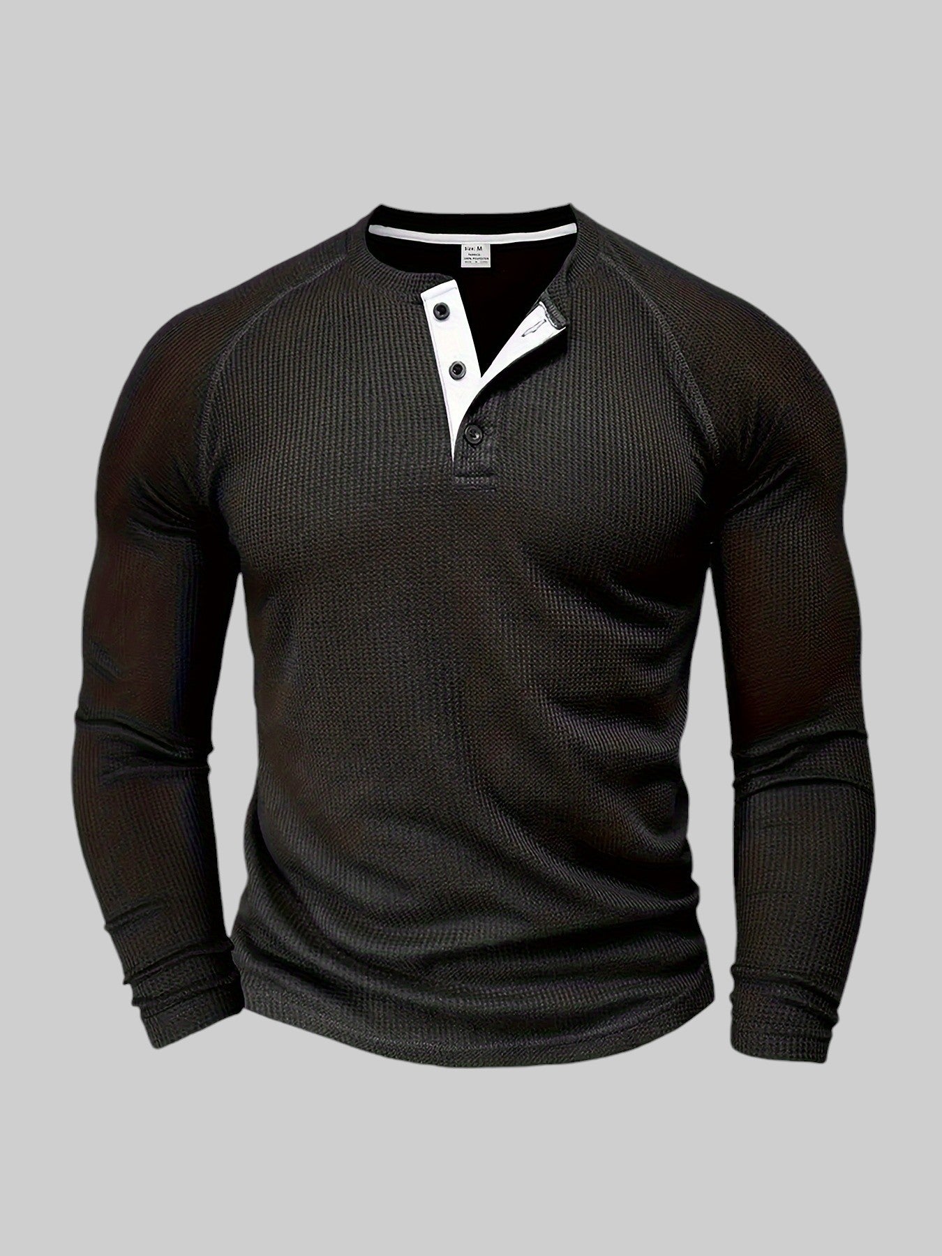 Gary Casual Ribbed Long Sleeve