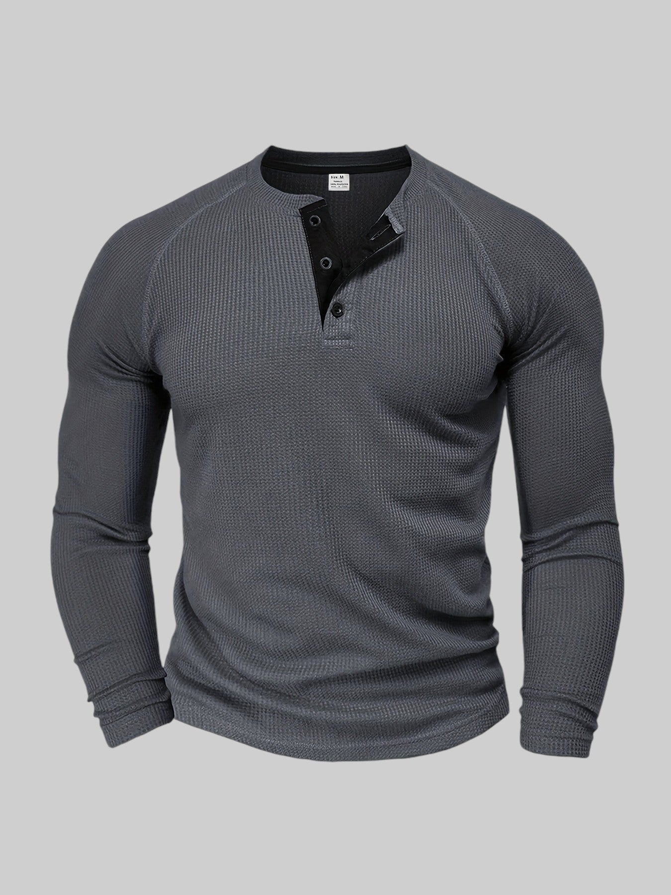 Gary Casual Ribbed Long Sleeve