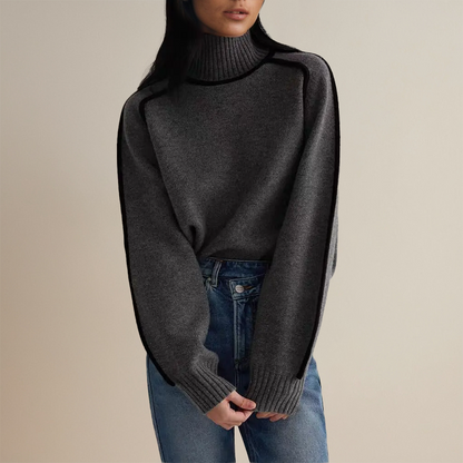 BE BEAU | Emilie Cashmere Turtleneck