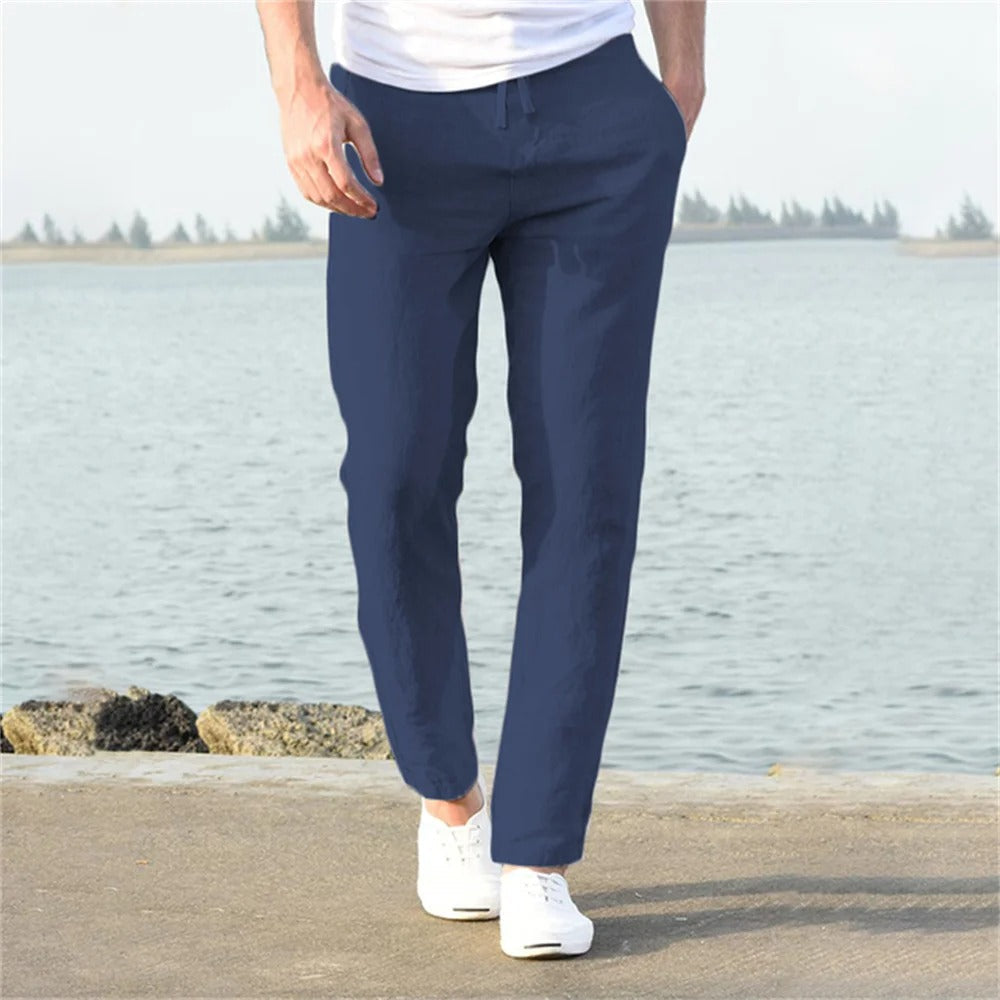 CEASER - LINEN TROUSERS