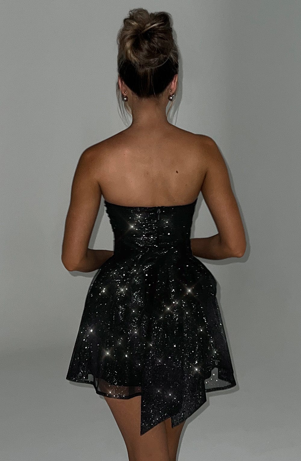 BEBEAU | Glamorous Mini Glitter Dress