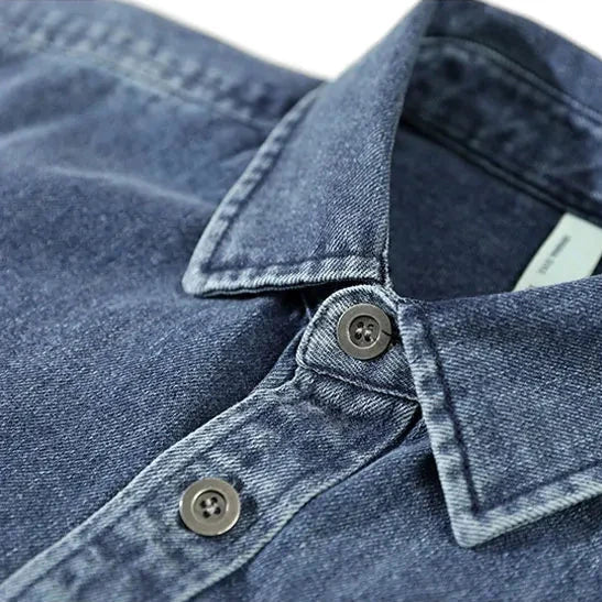 CARTER - WASHED DENIM OVERSHIRT