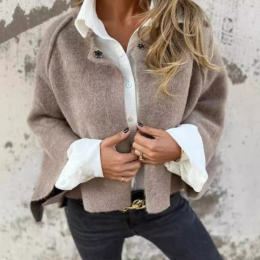 Zoey - Loose Cashmere Jacket