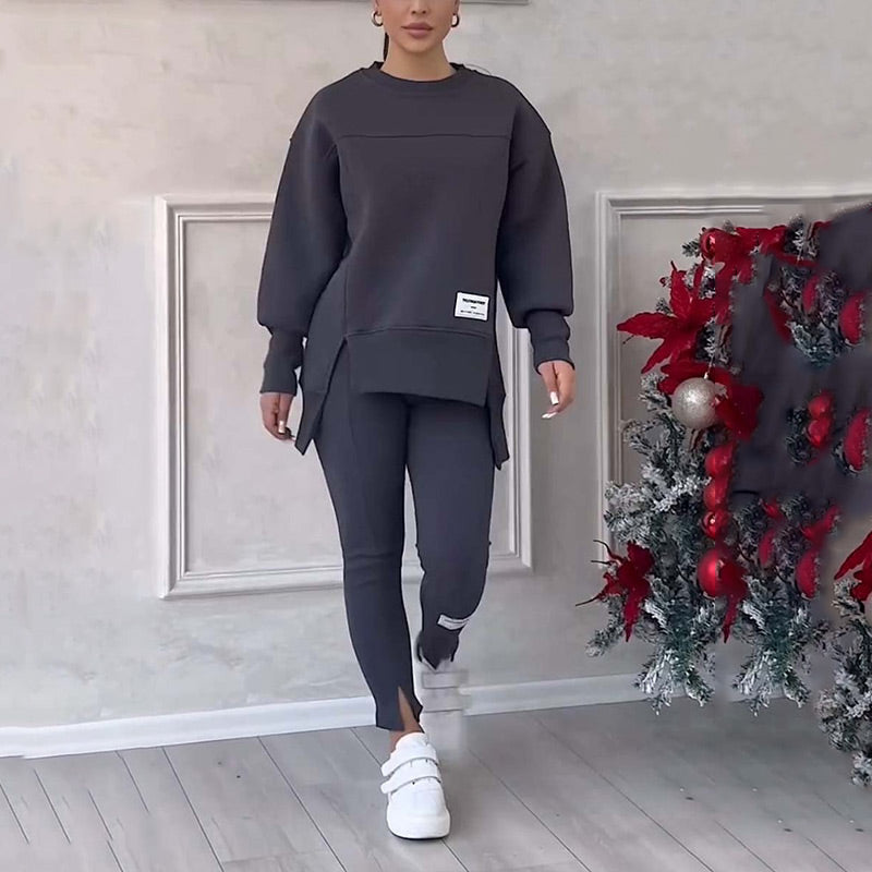 Luna - Women's casual sweatshirt and leggings set