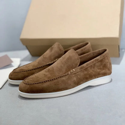 Dane Men's suede leather loafers