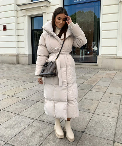 BEBEAU | WIFEY - LONG QUILTED PUFFER JACKET